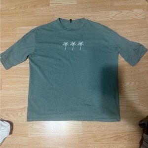 Palm Graphic Tee in Green